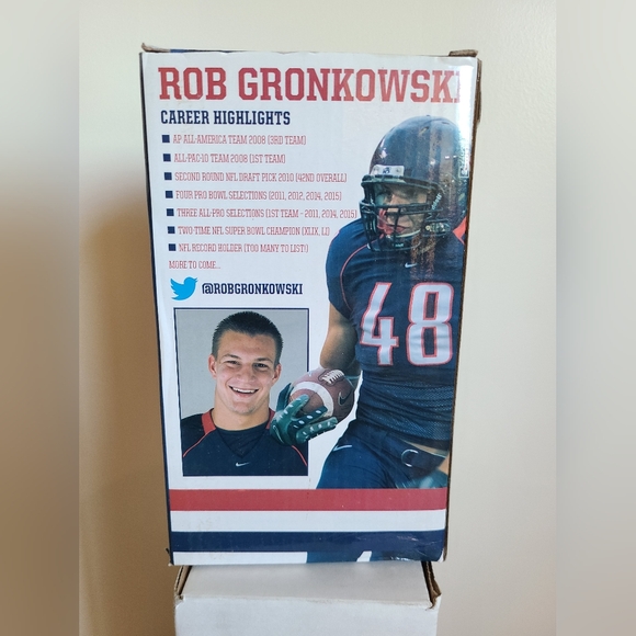 Rob Gronkowski Arizona Wildcats Bobblehead - Picture 2 of 4